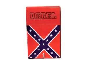 3114-REB Plastic Cigarette Case, Rebel South