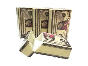 3114-MON Plastic Money Cigarette Case