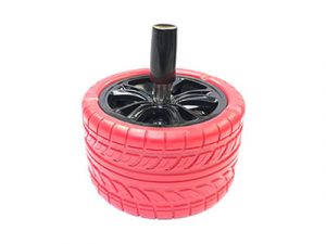 ASHSTIRE Colorful Rubber Tire Ashtray