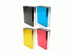 3118-T2 Aluminum Cigarette Case, Shiny Metal