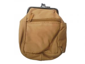 3204ALTBR Zipper and Snap Pouch