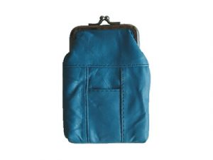 3204ATURQ Zipper and Snap Pouch