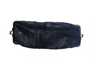 3212BLUE Deluxe Leather Pouch